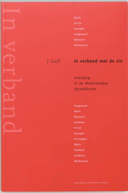 In verband met de zin, J. Luif - Ebook Adobe PDF - 9789048506989
