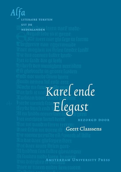 Karel ende Elegast, niet bekend - Ebook - 9789048508419
