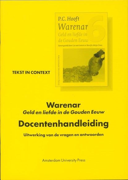 P.C. Hooft, Warenar / Docentenhandleiding, niet bekend - Ebook - 9789048511556