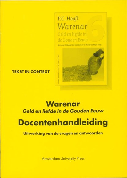P.C. Hooft, Warenar / Docentenhandleiding, niet bekend - Ebook Adobe PDF - 9789048511556