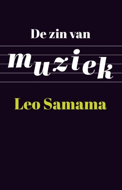 De zin van muziek, Leo Samama - Ebook Adobe PDF - 9789048519880