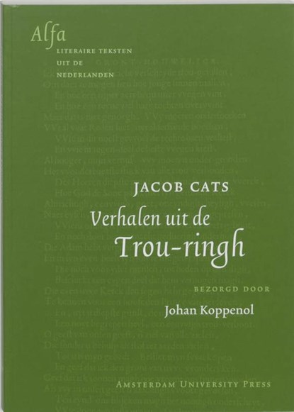 Verhalen uit de Trou-ringh, J. Cats - Ebook - 9789048520060