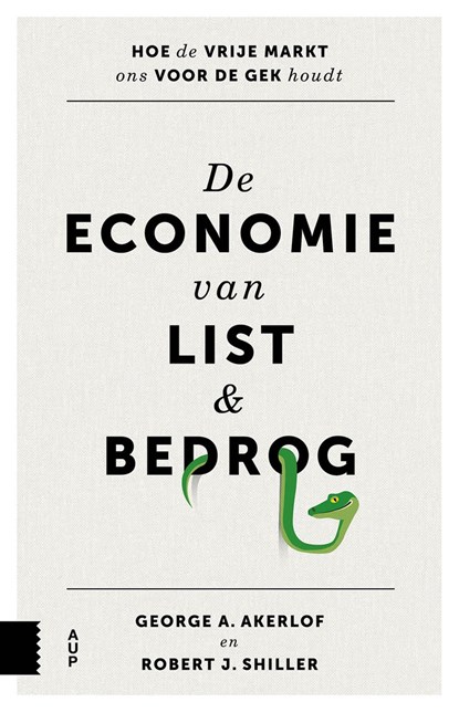 De economie van list en bedrog, George A. Akerlof ; Robert J. Shiller - Ebook - 9789048533855