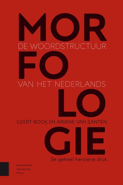 Morfologie, Geert Booij ; Ariane van Santen - Ebook Adobe PDF - 9789048537303