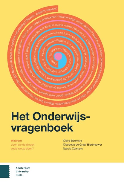 Het Onderwijsvragenboek, Claire Boonstra ; Claudette de Graaf Bierbrauwer ; Nanda Carstens - Ebook - 9789048550609