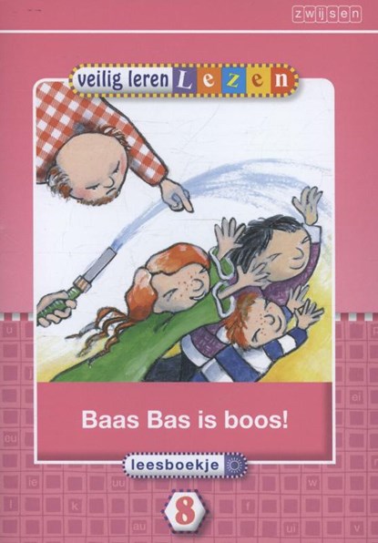 Veilig leren lezen Kern 8 Baas Bas is boos!, Dirk Nielandt - Paperback - 9789048715756