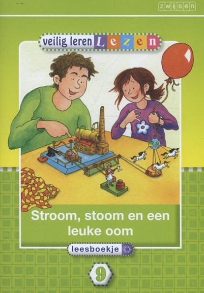 Veilig leren lezen Kern 9 Stroom, stoom en een leuke oom, Jan Paul Schutten - Paperback - 9789048715763
