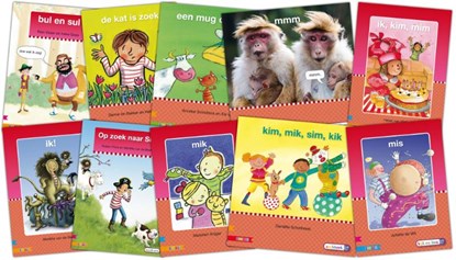 Pakket leesboeken kim-versie kern 1 (10 titels), niet bekend - Gebonden - 9789048718214
