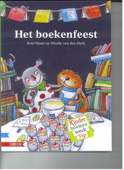 Het boekenfeest, Rian Visser - Gebonden - 9789048718443