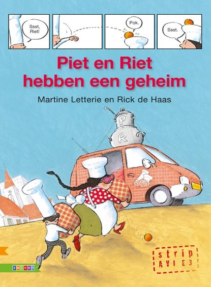 Piet en Riet hebben een geheim, Martine Letterie - Gebonden - 9789048718801