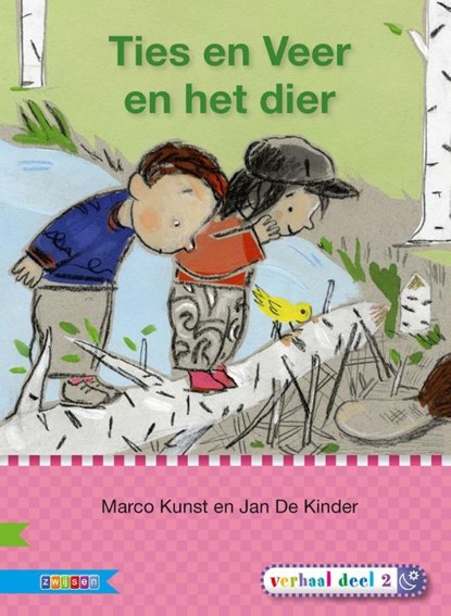 Ties en Veer en het dier AVI M3, Marco Kunst - Gebonden - 9789048720095