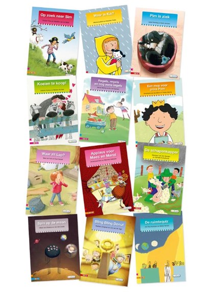 Pakket voorleesboeken kim-versie kern 1-afsluiting (12 titels), niet bekend - Gebonden - 9789048721719