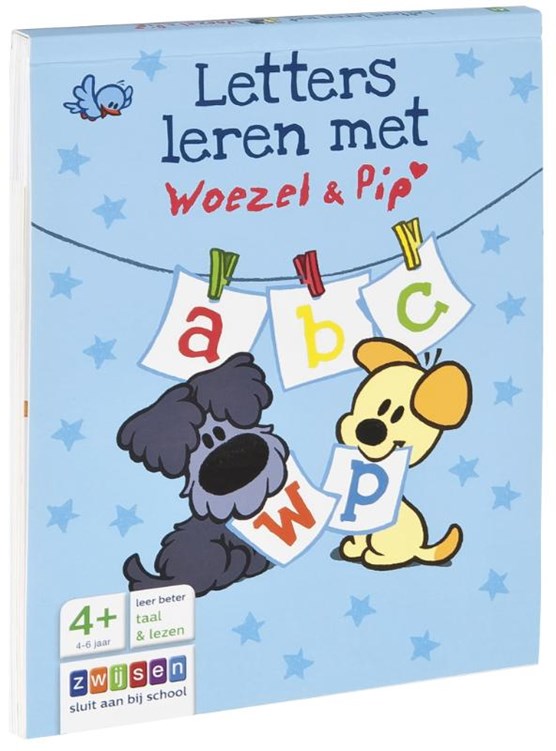 Letters leren met Woezel & Pip