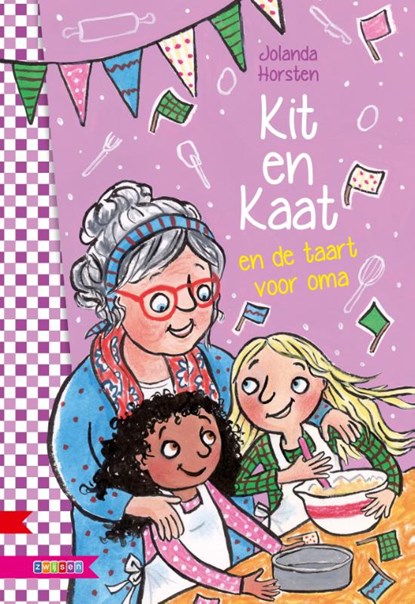 Kit en Kaat en de taart voor oma, Jolanda Horsten - Gebonden - 9789048731619