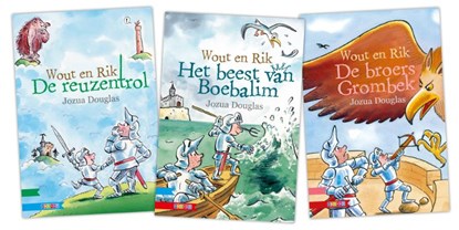 Pakket B.O.J. Ridders AVI E4 (3 titels), Jozua Douglas - Gebonden - 9789048731688