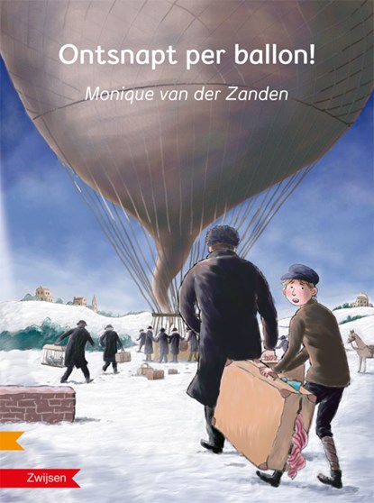 Ontsnapt per ballon, Monique van der Zanden - Luisterboek MP3 - 9789048732227
