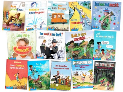 Pakket Leesserie Estafette groep 5 (14 titels), niet bekend - Gebonden - 9789048733040