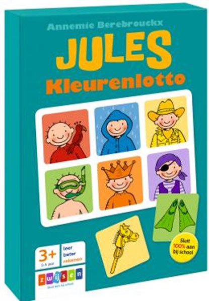 Jules kleurenlotto, Annemie Berebrouckx - Gebonden - 9789048733743