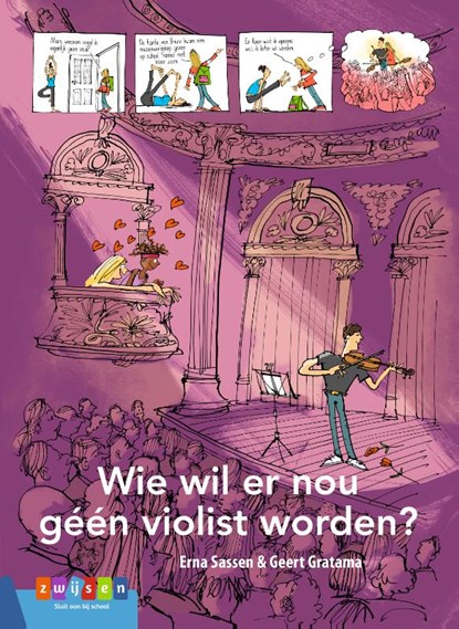 Wie wil er nou géén violist worden?, Erna Sassen - Gebonden - 9789048735594