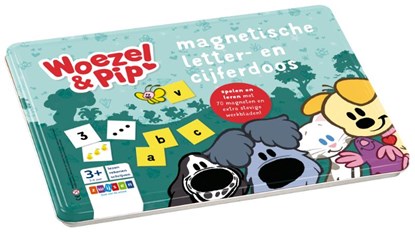 Woezel & Pip magnetische letter- en cijferdoos, niet bekend - Overig - 9789048736225