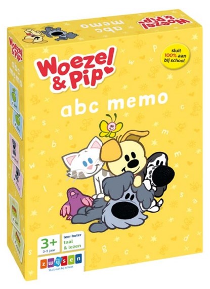 Woezel & Pip ABC Memo, niet bekend - Gebonden - 9789048737529