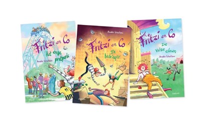 Pakket Fritzi en Co (3 titels), Anneke Scholtens - Gebonden - 9789048738526