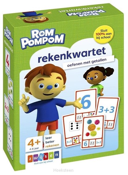 Rompompom Rekenkwartet, niet bekend - Gebonden - 9789048739301