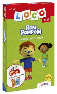 Loco mini rompompom pakket taal & lezen 9789048740314