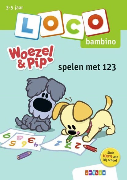 Loco bambino Woezel & Pip spelen met 123, niet bekend - Paperback - 9789048741540