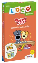 Loco bambino Woezel & Pip pakket letters & cijfers - Loco - 9789048741557