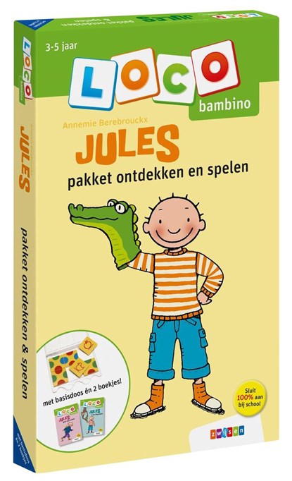 Loco bambino Jules pakket ontdekken & spelen, Annemie Berebrouckx - Paperback - 9789048743131