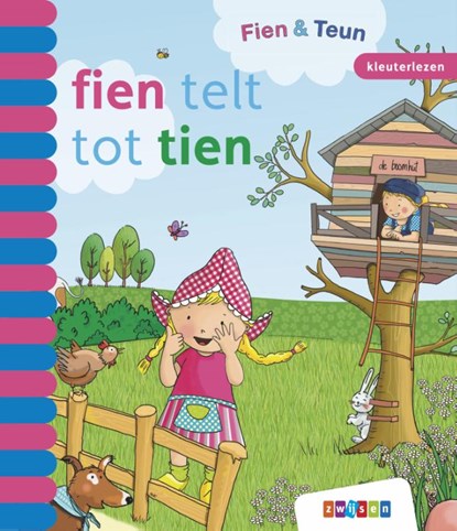 Fien & Teun - fien telt tot tien, niet bekend - Gebonden - 9789048743797