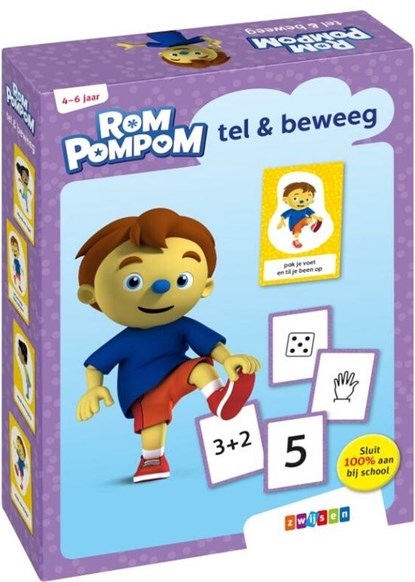 Rompompom tel & beweeg, niet bekend - Gebonden - 9789048743810