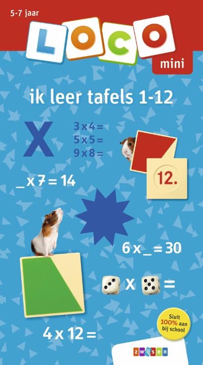 Loco Mini - Ik Leer Tafels 1-12, niet bekend - Paperback - 9789048743902