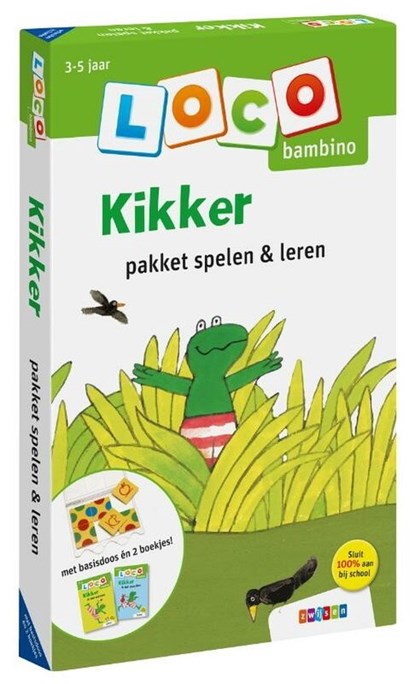 Loco bambino Kikker pakket spelen & leren, Max Velthuijs - Paperback - 9789048743940