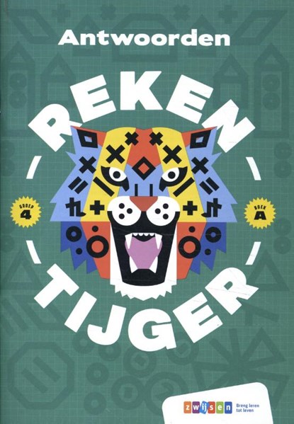 Rekentijger Groep 4 Antwoordenboek A, Sjef Bergervoet - Paperback - 9789048745777