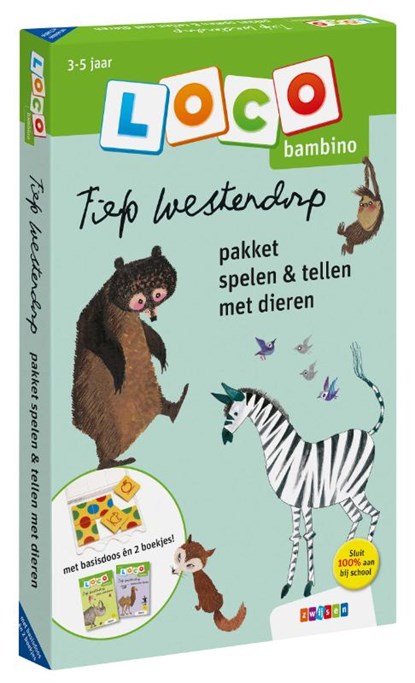Fiep Westendorp pakket spelen & tellen met dieren, Fiep Westendorp - Paperback - 9789048746699