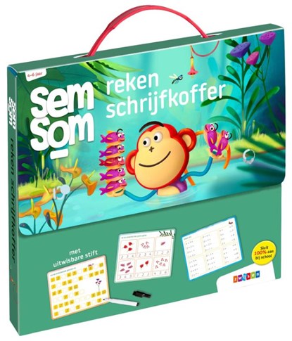 Semsom reken schrijfkoffer, niet bekend - Gebonden - 9789048746743