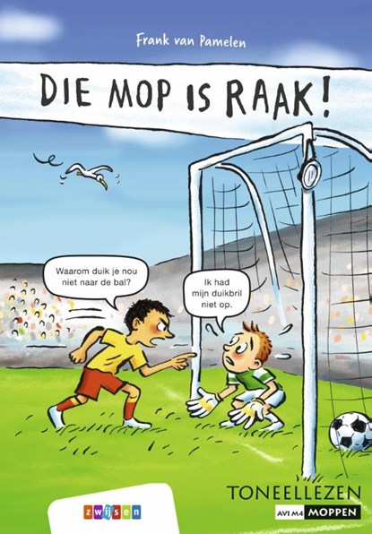 Die mop is raak!, Frank van Pamelen - Gebonden - 9789048748594