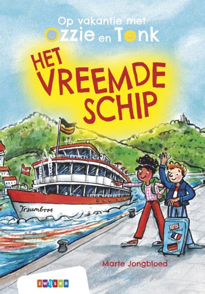 Op vakantie met Ozzie en Tonk - Het vreemde schip, Marte Jongbloed - Gebonden - 9789048750160