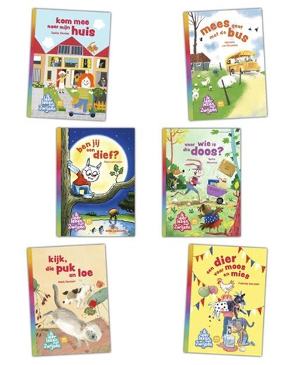 Pakket ik leer lezen met Zwijsen AVI Start (6 titels), niet bekend - Gebonden - 9789048750184