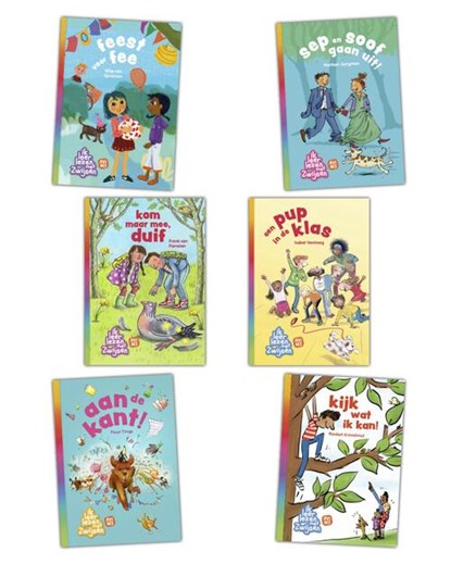 Pakket ik leer lezen met Zwijsen AVI M3 (6 titels), niet bekend - Gebonden - 9789048750191