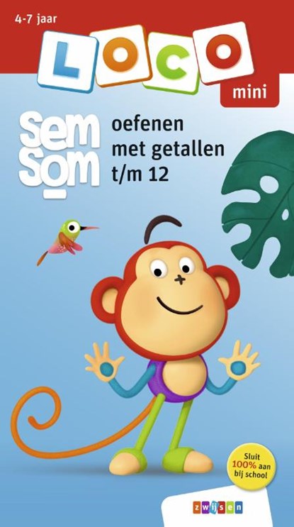 Loco mini semsom oefenen met getallen t/m 12, niet bekend - Paperback - 9789048752423
