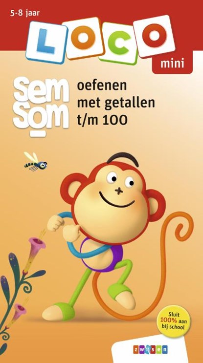 Loco mini semsom oefenen met getallen t/m 100, niet bekend - Paperback - 9789048752454