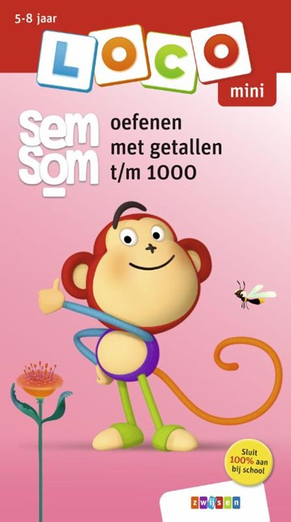 Loco mini semsom oefenen met getallen t/m 1000, niet bekend - Paperback - 9789048752485