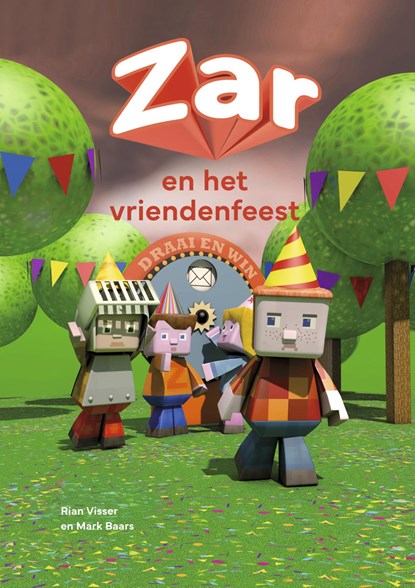 ZAR en het vriendenfeest, Rian Visser - Gebonden - 9789048754328