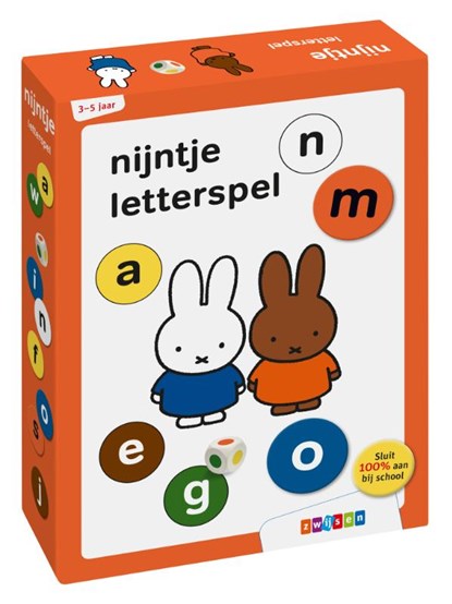 nijntje letterspel, niet bekend - Gebonden - 9789048754465