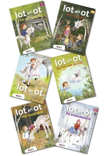 Pakket lot en ot (6 titels), Elisa van Spronsen - Gebonden - 9789048754595