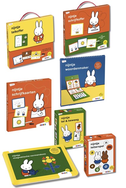 Pakket nijntje 70 jaar (7 spellen), niet bekend - Gebonden - 9789048756278