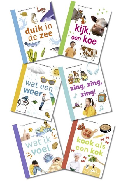 Pakket ik lees informatief AVI M3 (6 titels), niet bekend - Gebonden - 9789048757589